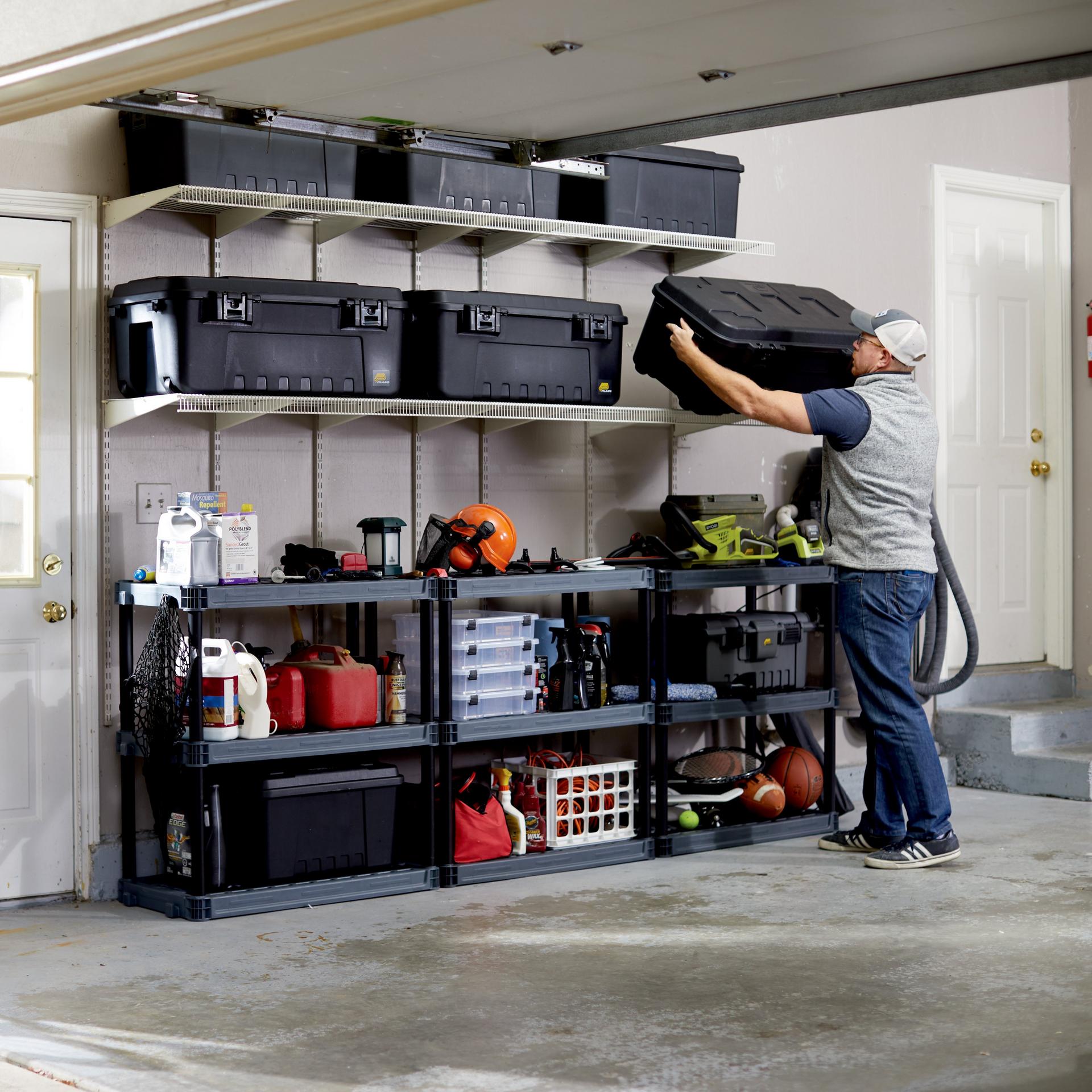 4-Shelf Standard Duty Storage Unit | Plano®