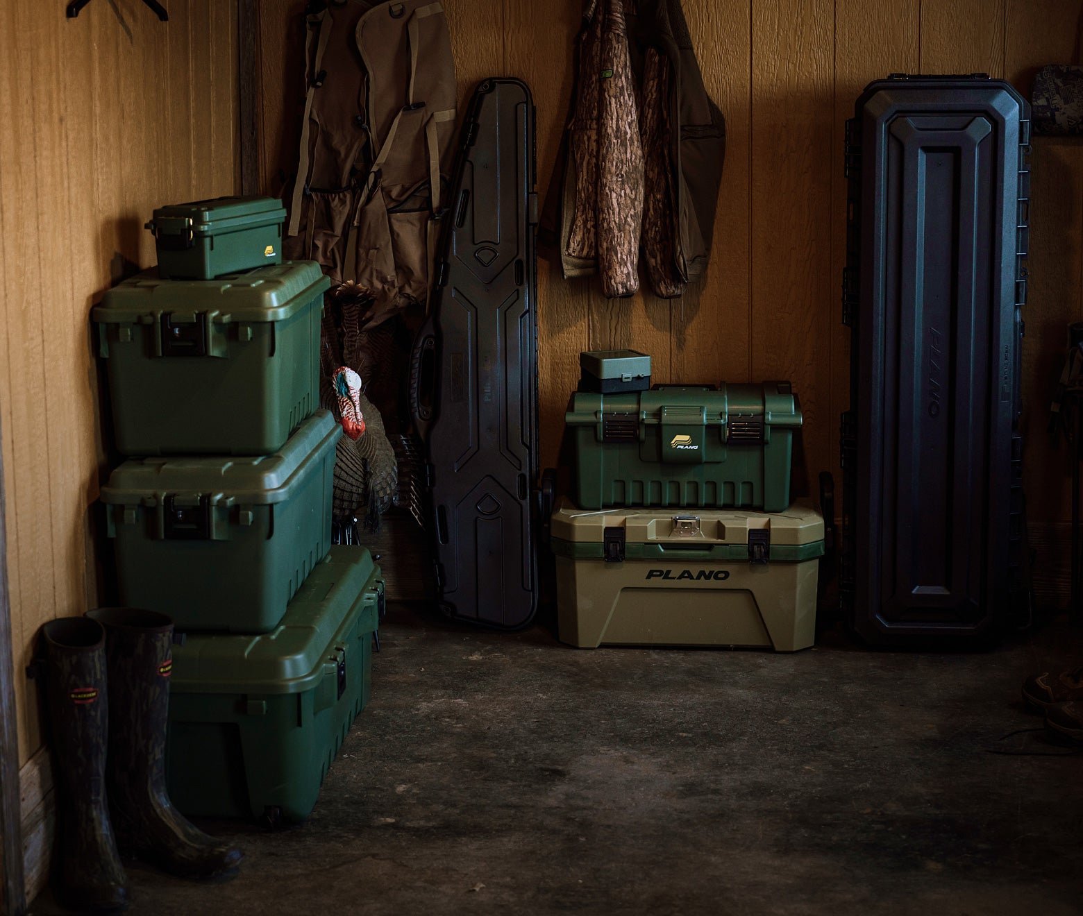 Strut your stuff with Plano’s top-tier storage solutions this turkey season. Keep your calls, decoys, and gear organized and ready for a successful hunt.